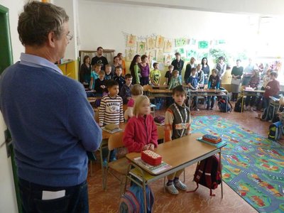 Návštěva z Prahy v naší třídě
