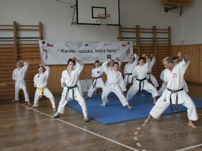 Seminář karate v rámci EU projetku – karate umění, které spojuje