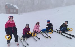 Naše první video z lyžařského kurzu